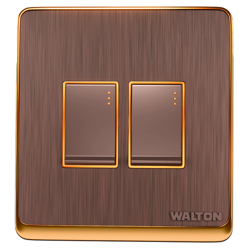WALTON CROWN 2 GANG SWITCH